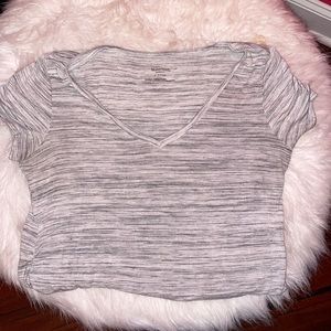 Motherhood maternity shirt with side Rouching